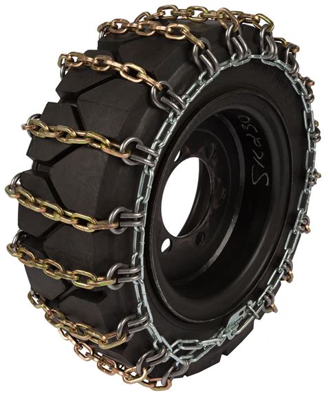 are tire chaines good for skid steer|tire chains skid loader 12.00x16.5.